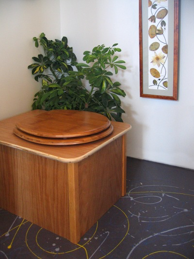 Full Circle Throne - composting toilet